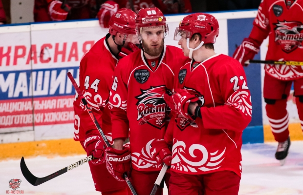 Хоккеисты "Ростова" уступили "Дизелю" в третьем матче серии плей-офф